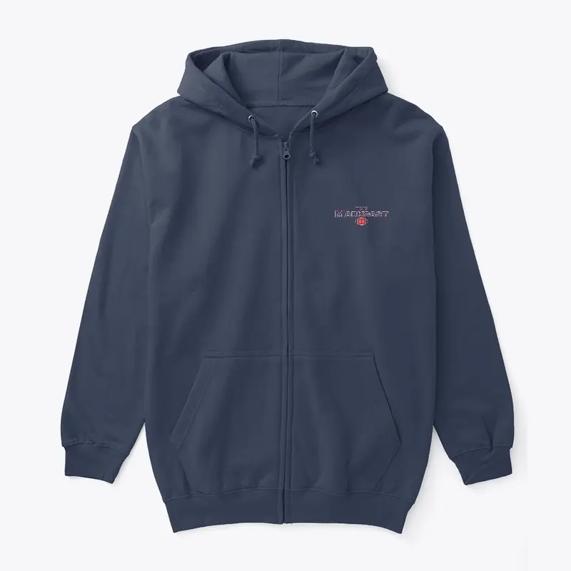 The Markcast Unisex Zip Hoodie